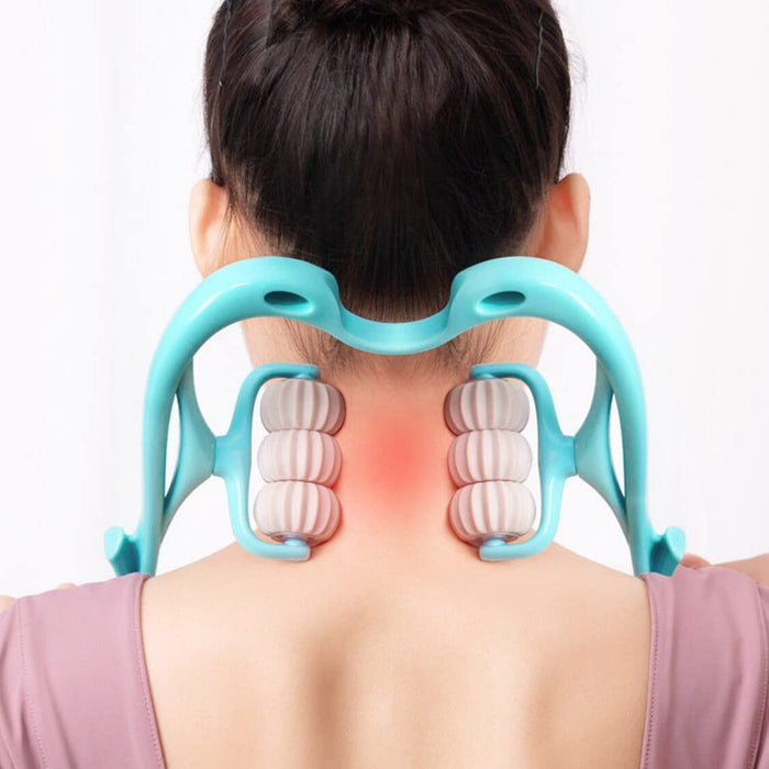 Neck & Shoulder Massager: Portable Relief for Back, Waist & More (1 Pc)