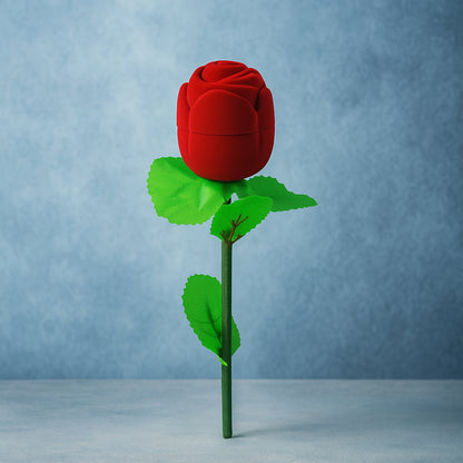 Artificial Rose Ring Gift Box