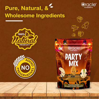 Party Mix Premium Crunchy Blend of Nuts and Savoury Snacks for Party Sharing (200g)
