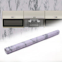 Marble Kitchen Wallpaper – Easy Peel & Stick Renovation 2m x 60cm