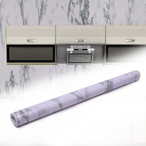 Marble Kitchen Wallpaper – Easy Peel & Stick Renovation 2m x 60cm