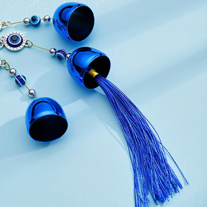 Metal Evil Eye Wind Chime Bells (Mix Design / 1 Pc)