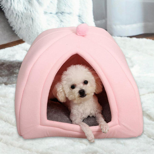 Enclosed Igloo Pet Bed 