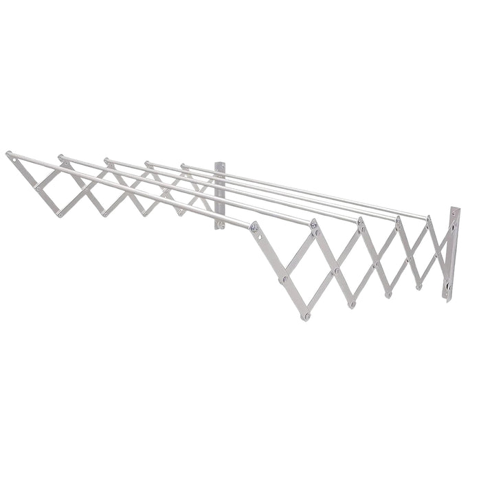 Foldable Extendable Drying Rack | Suitable for Hanging All Types of Clothes | Ideal for Interior and Exterior, Made of High Resistance Aluminum for Bathroom Indoor Outdoor