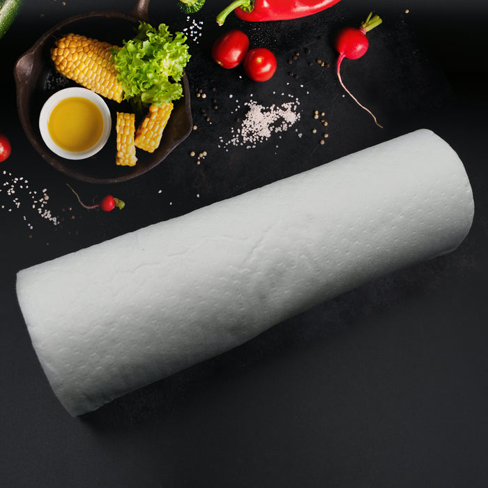 Kitchen Printed Tissue Roll Non-stick Oil Absorbing Paper Roll Kitchen Special Paper Towel Wipe Paper Dish Cloth Cleaning Cloth 30 sheets