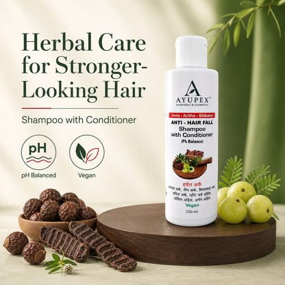 Herbal Shampoo & Conditioner – Nourishes & Smoothens Hair Naturally