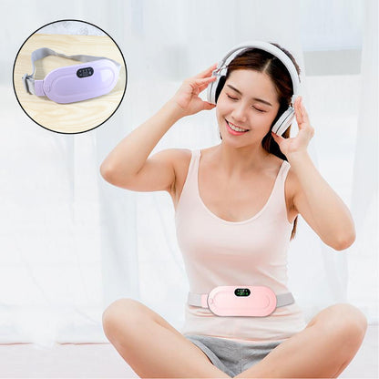 Rechargeable Smart Warm Palace Belt, Period Massager (1 Pc)