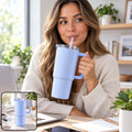 Sipora Travel Tumbler 750ml with Reusable Straw and Handle (1 Pc)