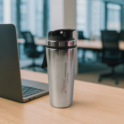 Apex Stainless Steel Gym Shaker Bottle and Spring (1000ML / 1 Pc)
