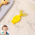 Baby Toothbrush – Cute Duck U-Shape Soft Silicone 360° Brush