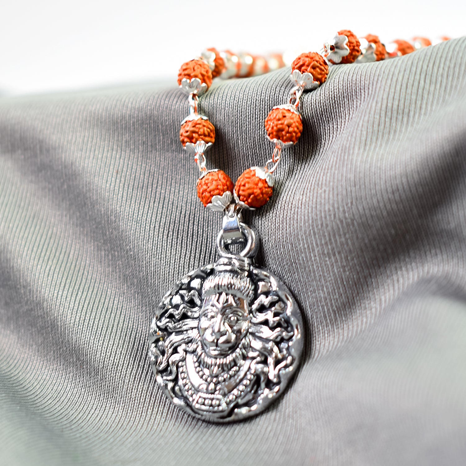 Rudraksha & Hanumanji Pedal Chain A Divine Connection