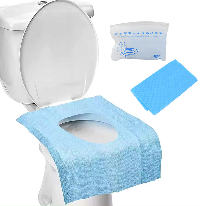 Disposable Toilet Seat Covers / waterproof isolation Disposable Toilet Seat Cushion (10 Pcs Set)