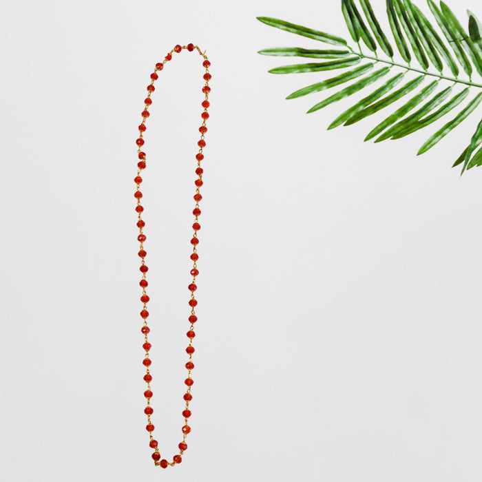 Crystal Mala Beads for Healing and Meditation