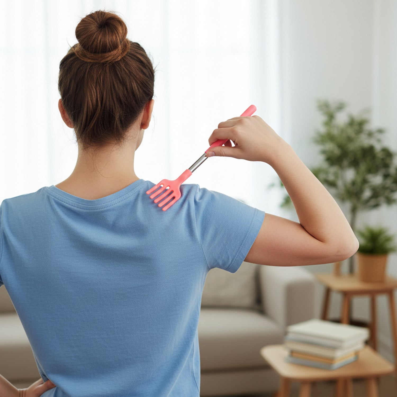 Khujli Stick – 59 cm Long Telescopic Back Scratcher (1 Pc)