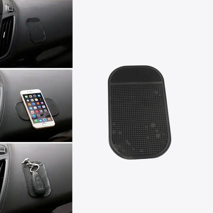 4303 Car Non-Slip Mat Car Holder, Non-Slip Mat Anti-Slip Car Gel Pads  Adhesive Mat Non-Slip Mat Car Dashboard for Other Equipment such as Mobile Phones Keys Glasses (1 Pc)