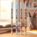 Cartoon Printed Pencil Set – 4 Cute School Writing Pencils