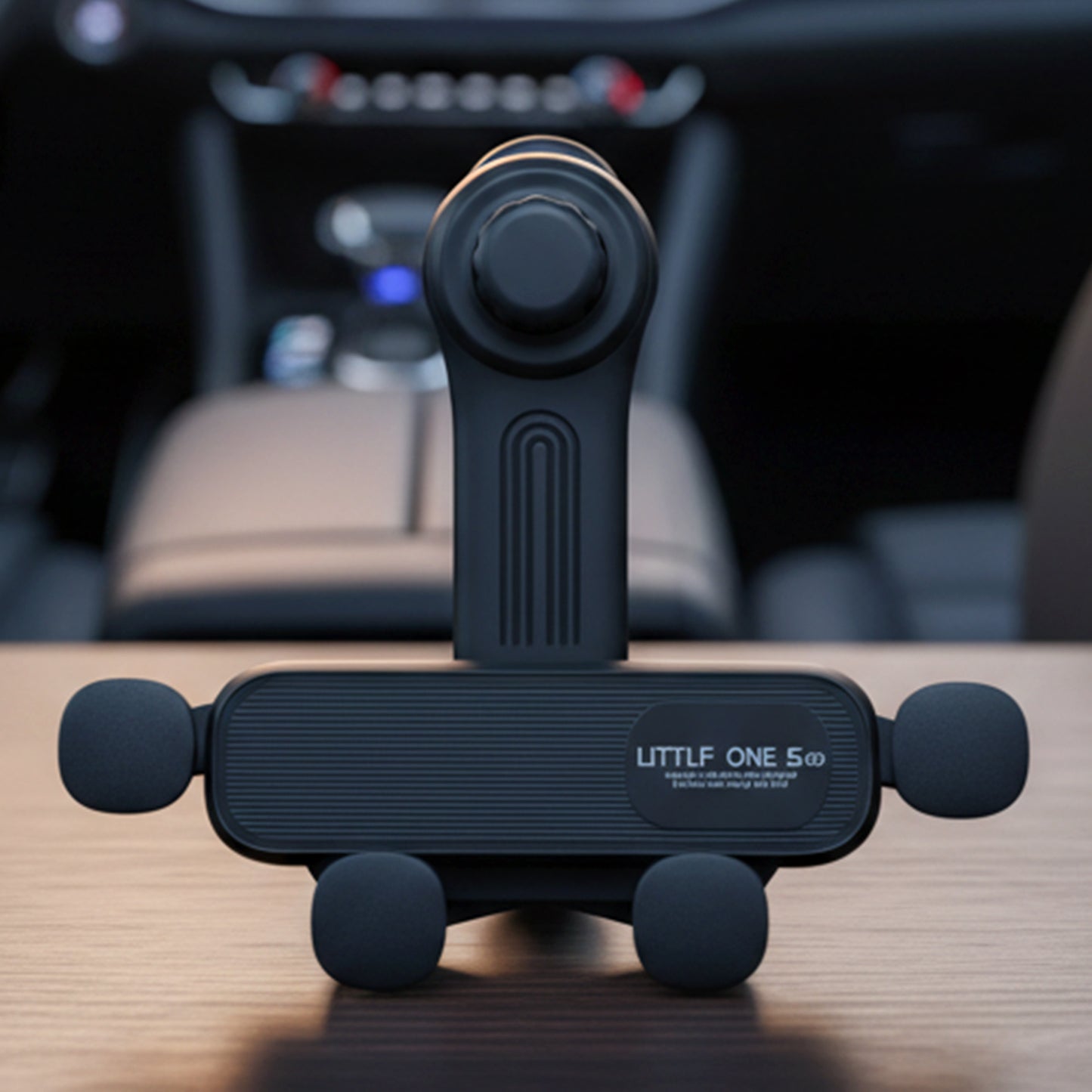 Compact car mobile phone holder mount