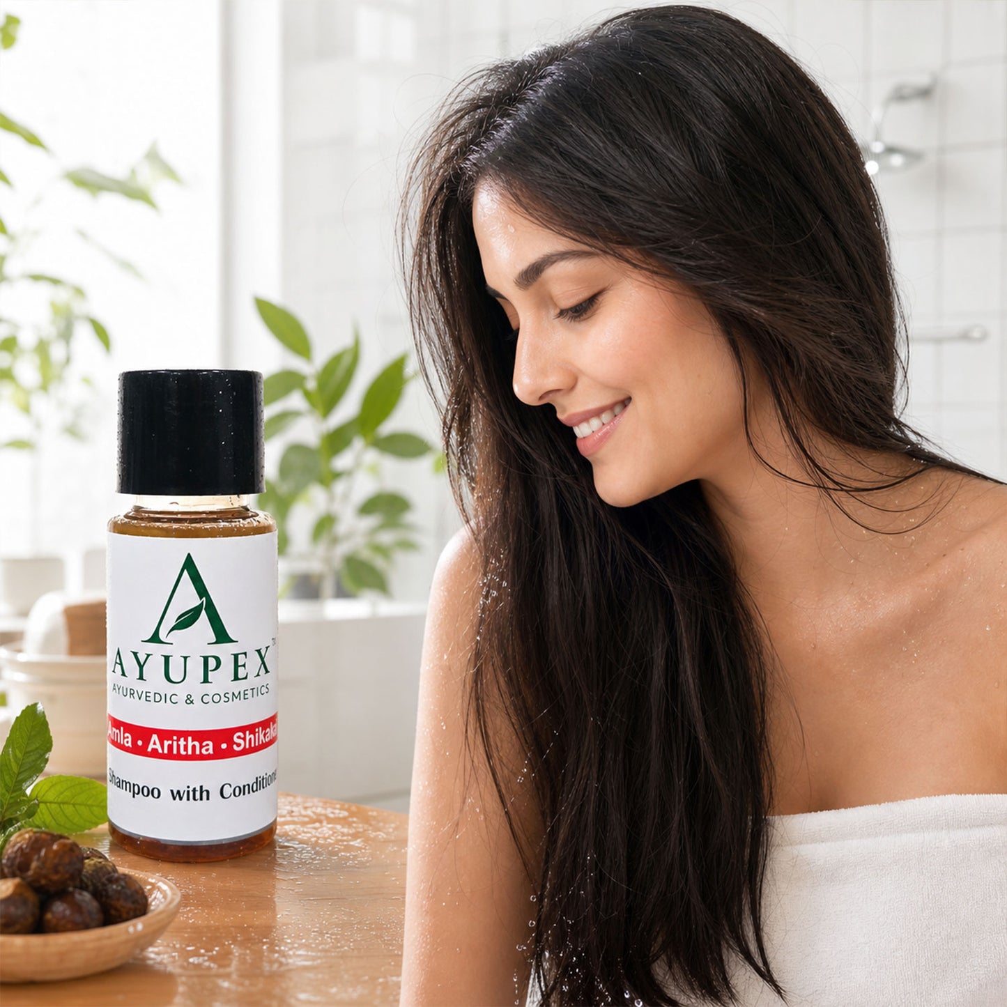 Herbal Shampoo & Conditioner – Nourishes & Smoothens Hair Naturally