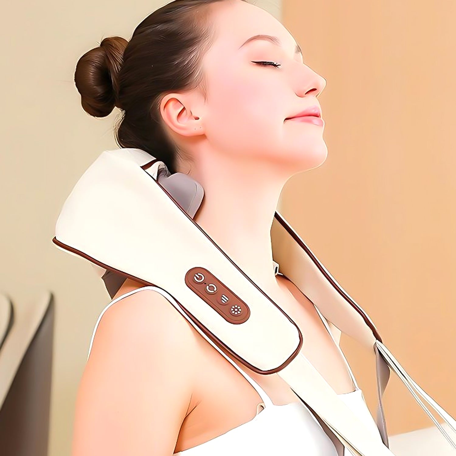 Adjustable Neck & Shoulder Massager Big Belt (1 Pc)