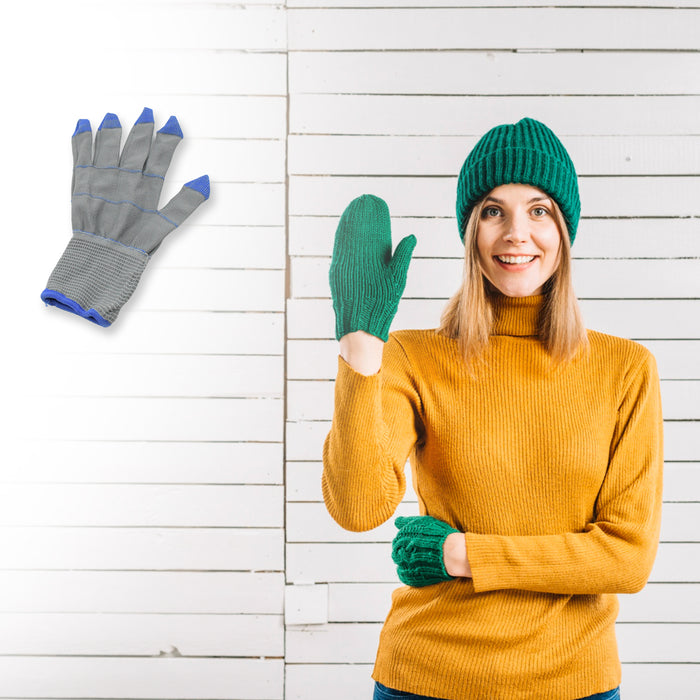 8817 Small 1 Pair Cut Resistant Gloves Anti Cut Gloves Heat Resistant, Nylon Gloves, Kint Safety Work Gloves High Performance Protection.