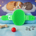 Pet Grooming Bath Brush – Soft Bristles with Adjustable Strap