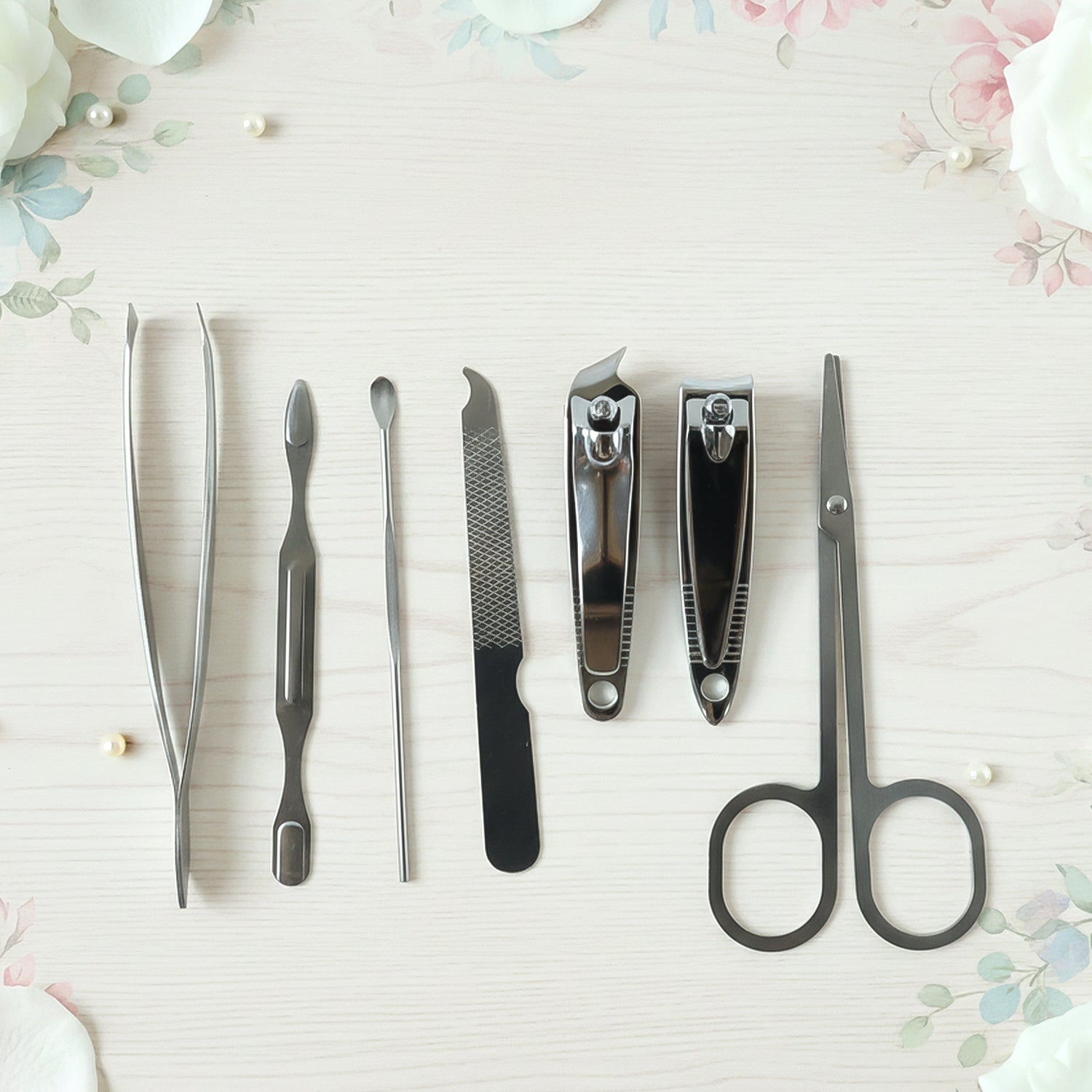 Portable Manicure and Pedicure Tool Set