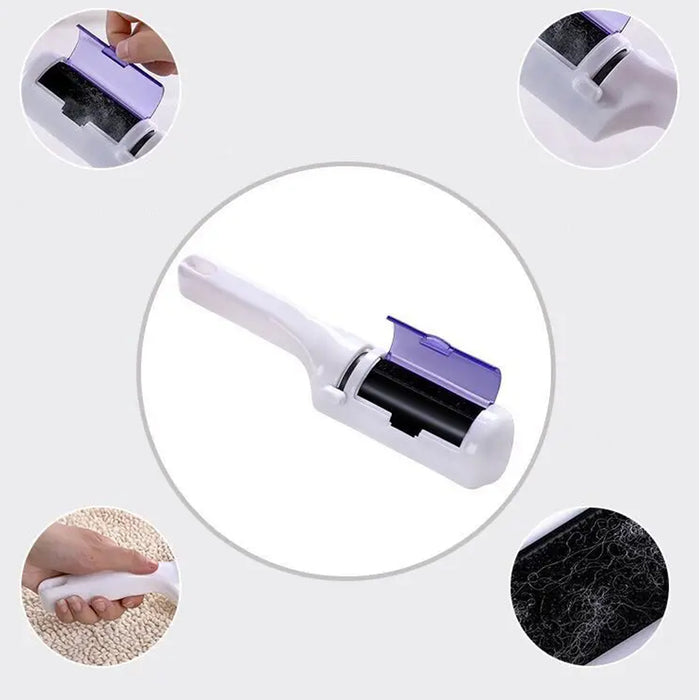 1298 Hair Remover Lint Rollers For Pet Hair Pet Fur Remover Lint Remover Brush Keep The Animal And House Clean And Tidy, Clean Sheets, Carpet Cleaning, Suit Clean