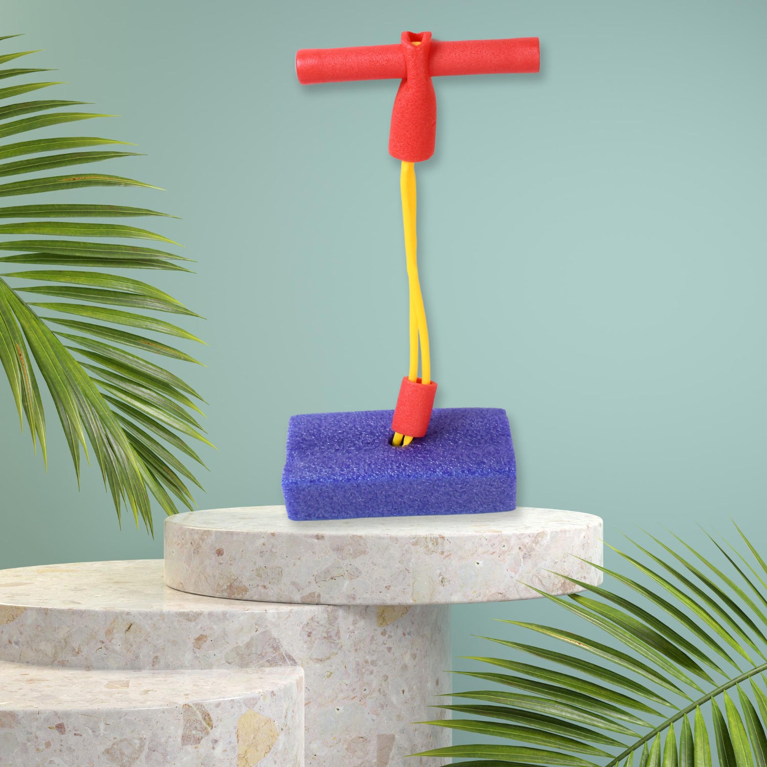 न्यू बाउंस द्वारा बच्चों के लिए क्रिएटिव फिटनेस जम्पर | टॉडलर्स के लिए सुरक्षित, उछाल वाला खिलौना | बच्चों के लिए मज़ेदार फोम हॉपर | प्रत्येक हॉप के साथ चीख़ता है | लड़कियों और लड़कों के लिए बढ़िया उपहार (1 पीस)