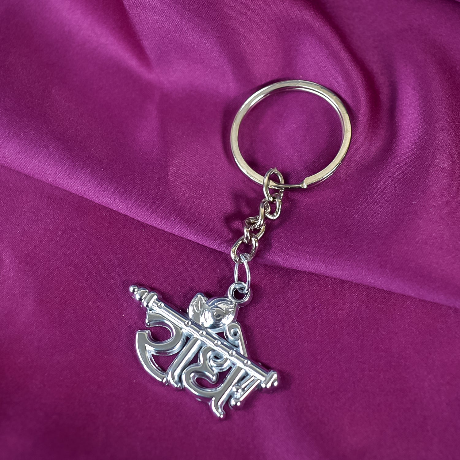 Radhey Keychain – Symbol of Divine Love and Spiritual Bliss