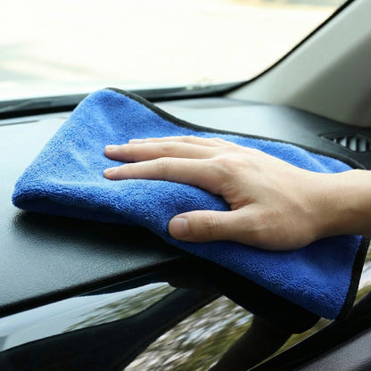 Premium Microfiber Cleaning Cloth, Towel (40x30 cm / 1 Pc)