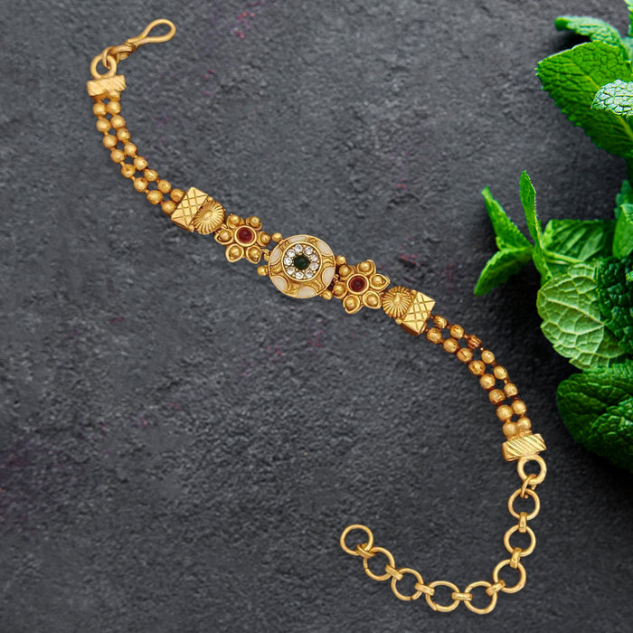 Radiant Gold-Plated Luxury Bracelet