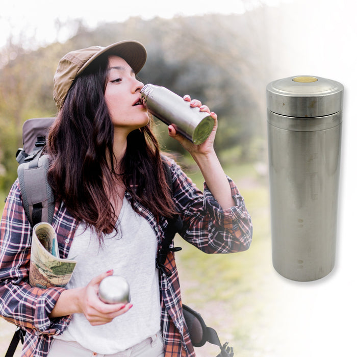 6441 Stainless Steel Water Bottle for Men Women Kids | Thermos Flask | Reusable Leak-Proof Thermos steel for Home Office Gym Fridge Travelling (800 ML Approx)