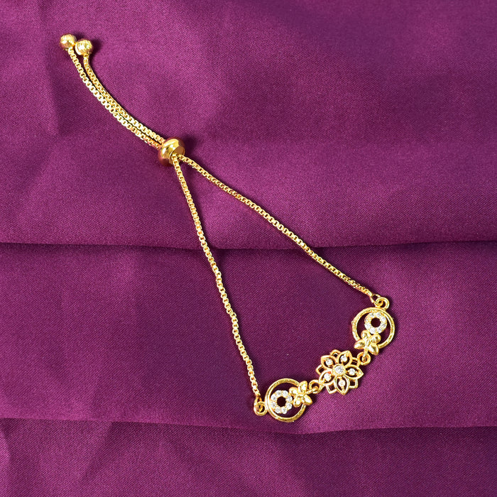 Radiant Gold-Plated Bracelet – A Touch of Luxe and Sophistication