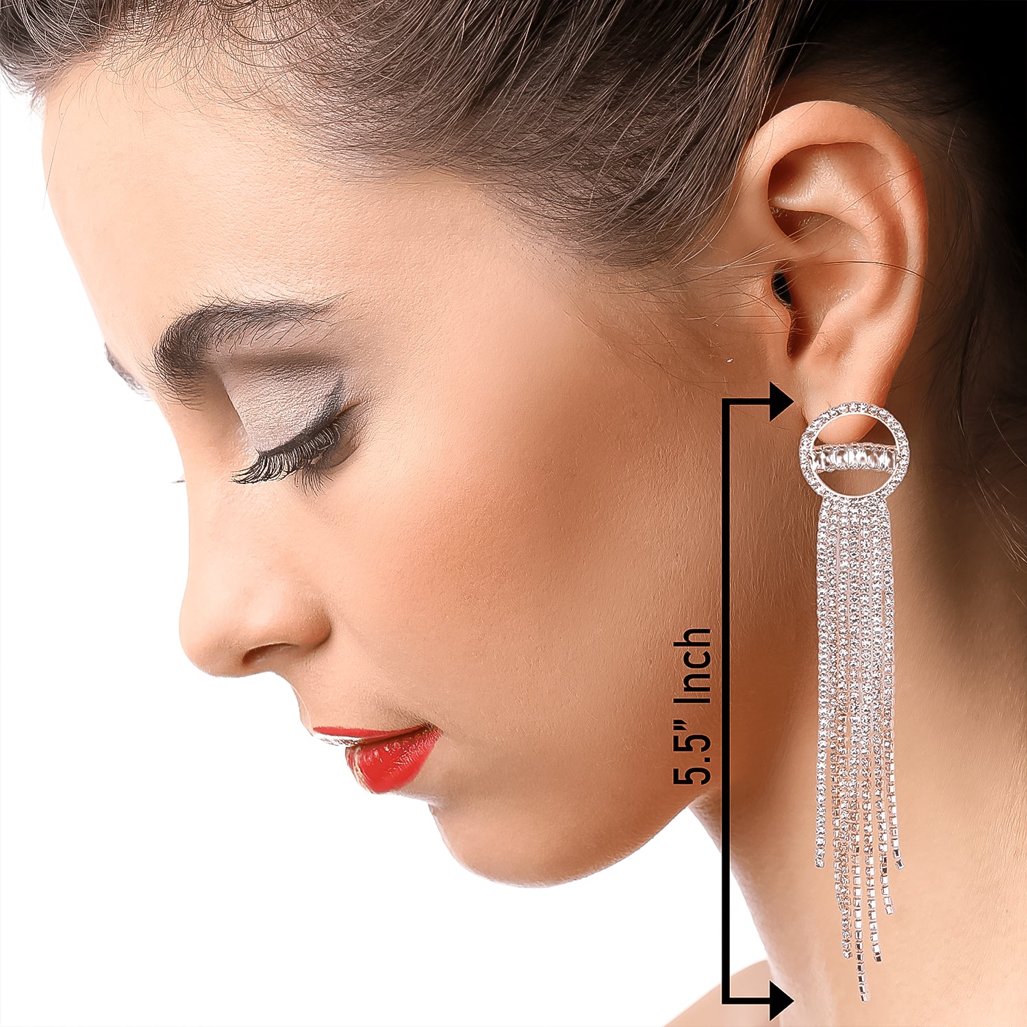 Contemporary Drop Earrings