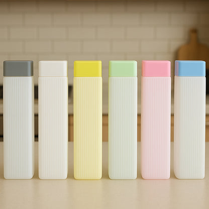 BPA Plastic Leakproof Hydration Water Bottles (6 in 1)