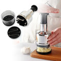 Vegetable Chopper – Stainless Steel & Easy Prep for Kitchen | CookAura