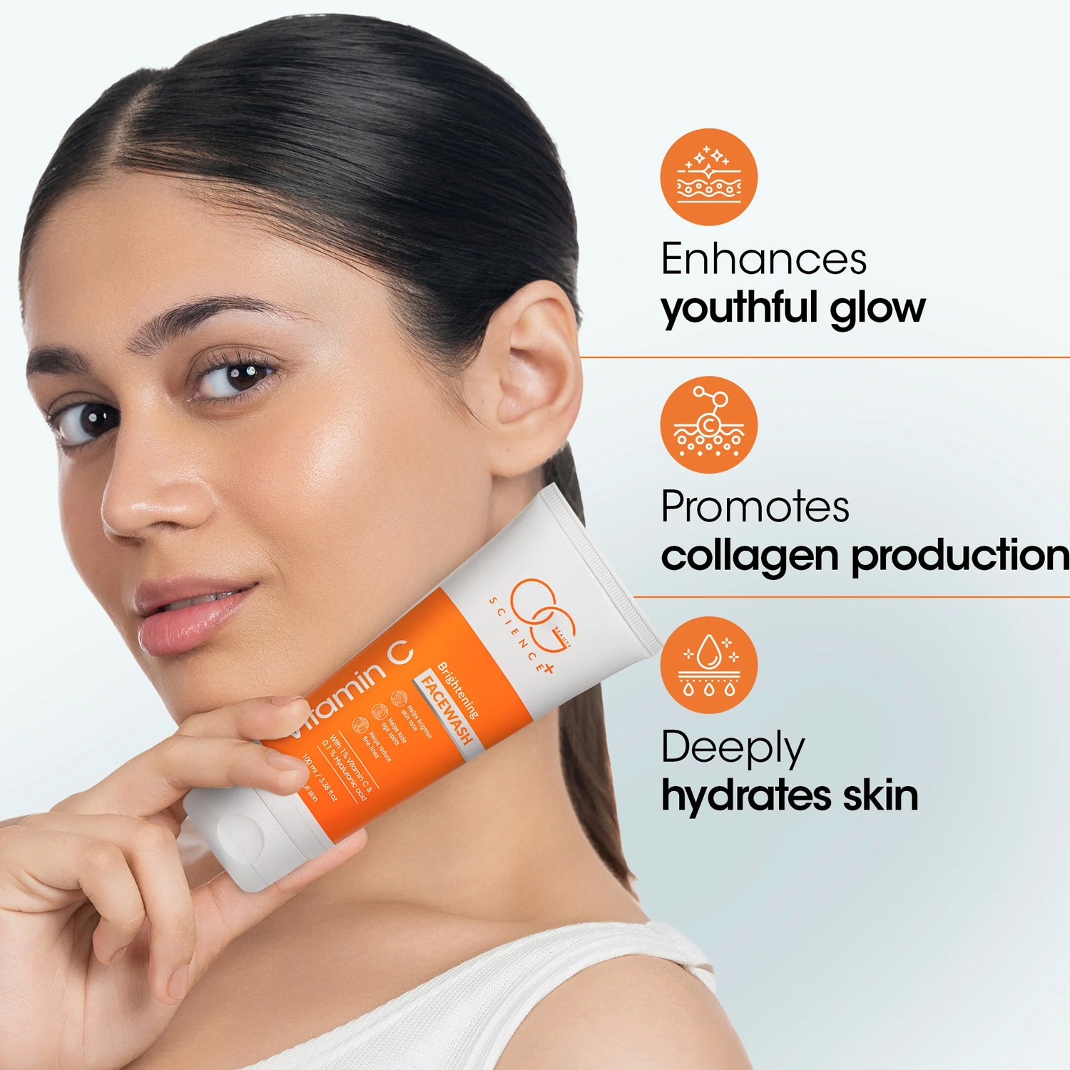 OG Beauty Vitamin C Brightening Facewash - (1 Pc /  100Ml)