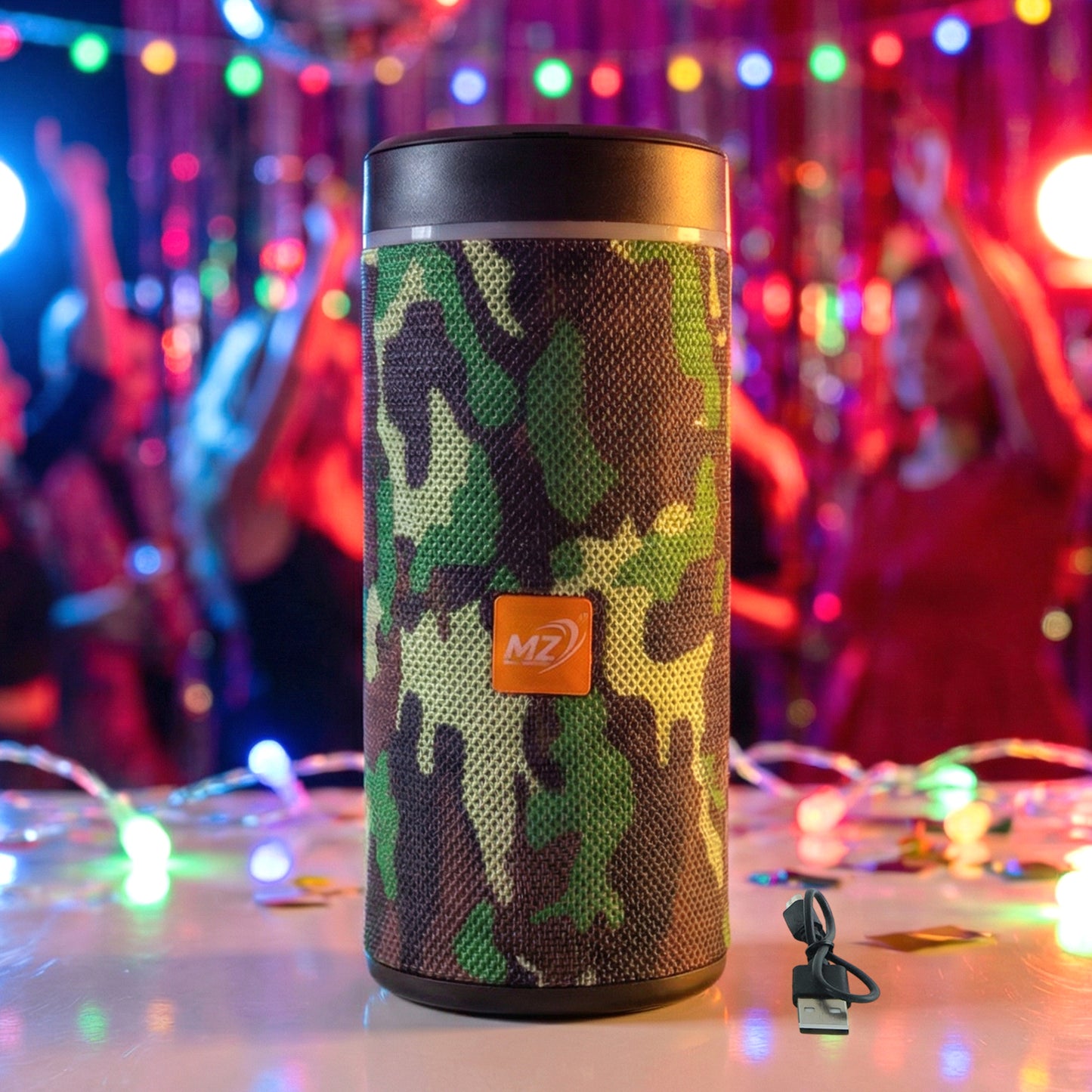 Portable Rechargeable Wireless Blootuth speaker (media player / Mix Color)