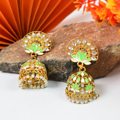 Modern Chic Jumka Earrings