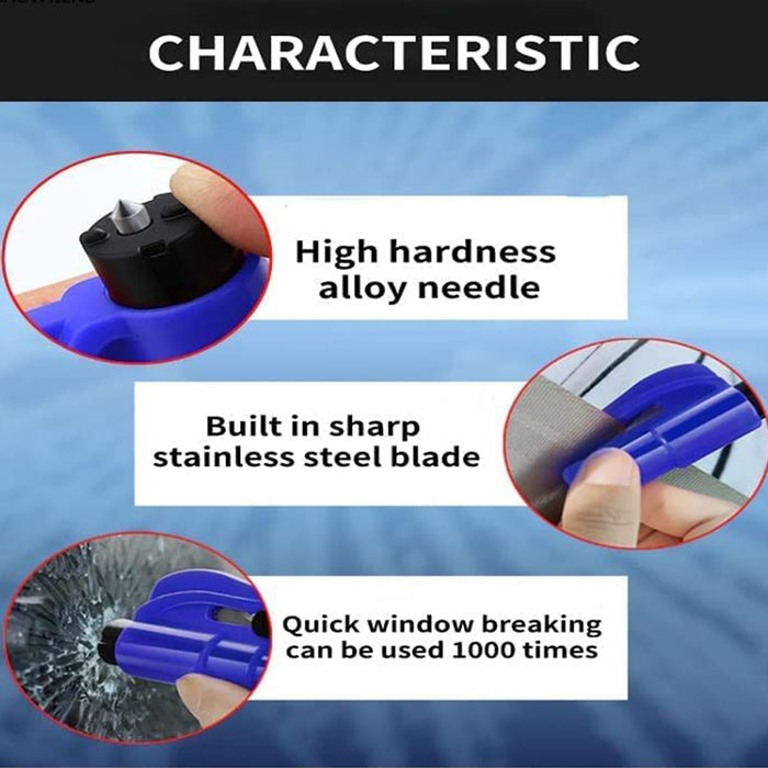 2 in 1 Emergency Safety Cutter | Essential Tool for Safety — DeoDap