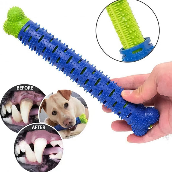 Dog Tooth Brush, Puppy Chew Toothbrush Stick Teeth Cleaning Dental Toys