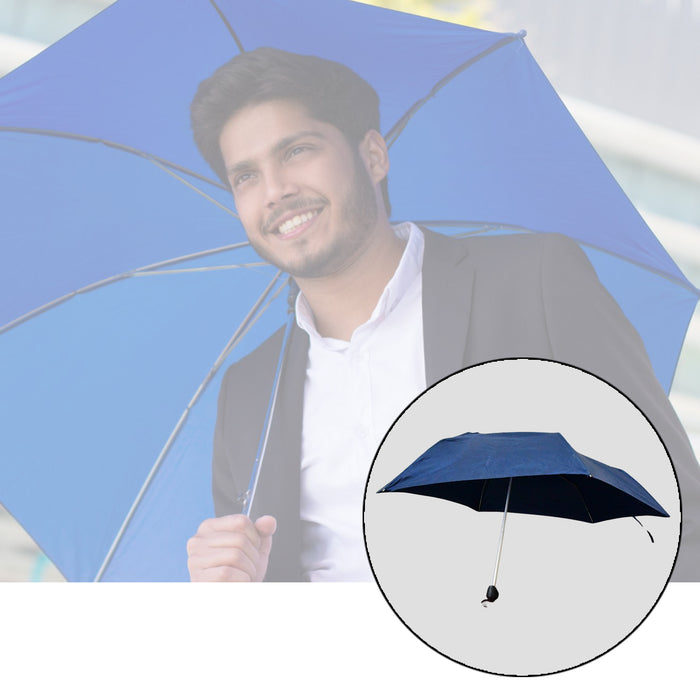 3-फोल्ड धूप और बारिश से सुरक्षा देने वाला फोल्डेबल छाता (1 पीस)