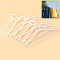 Plastic Clothes Hangers – Durable & Space-Saving Set of 6