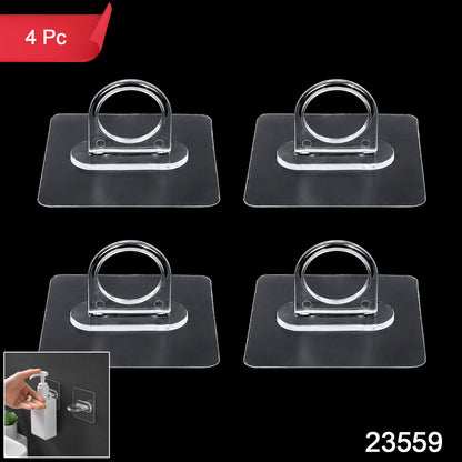 Self stick wall hooks showing strong hold on surface