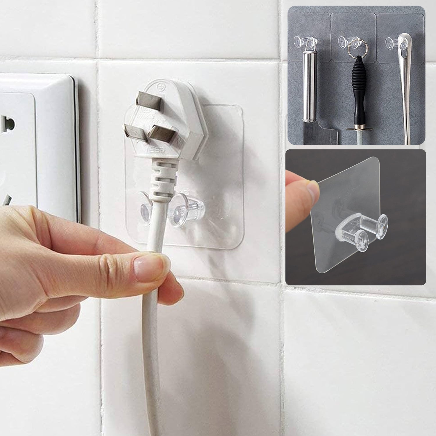 Wall hooks kitchen storage