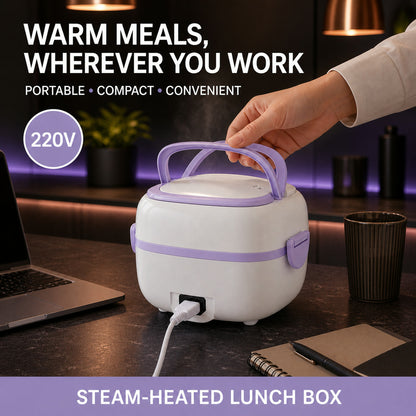 Electric Lunch Box – Portable Food Warmer with Steel | Lunchie Bunchie