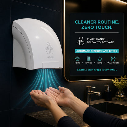 Wall Mounted Automatic Sensor Hand Dryer – Hygienic & Fast Drying