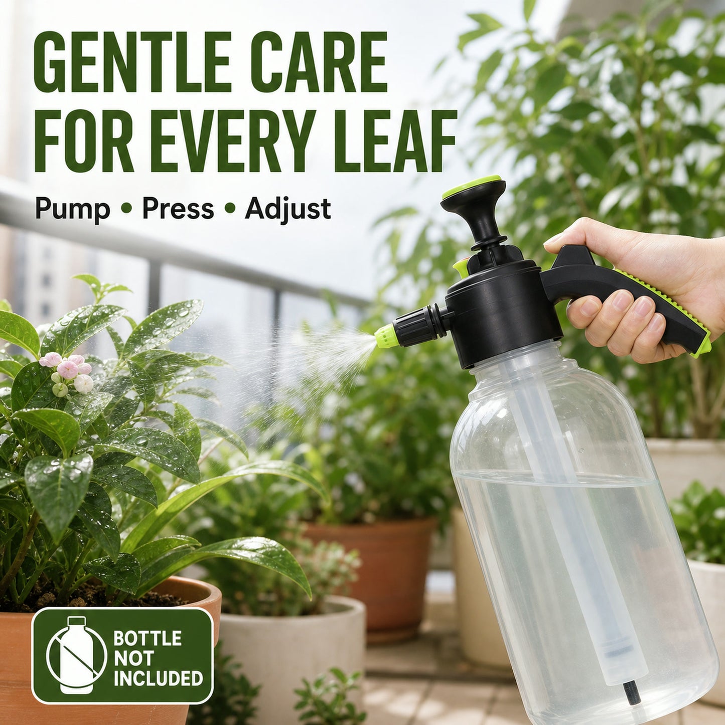 Watering Can Spray Nozzle – Adjustable Precision Tool | Indo Glow