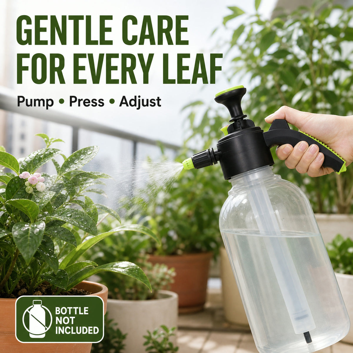 Watering Can Spray Nozzle – Adjustable Precision Tool | Indo Glow