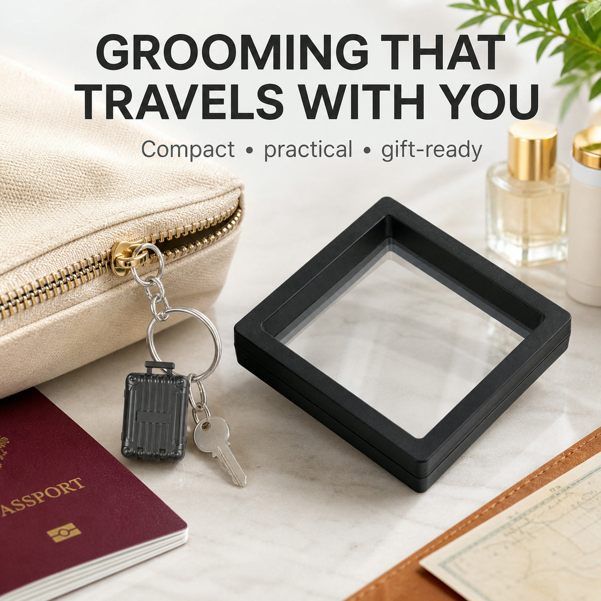Portable Nail Clipper Keychain – Compact Travel Grooming | AuriGlam